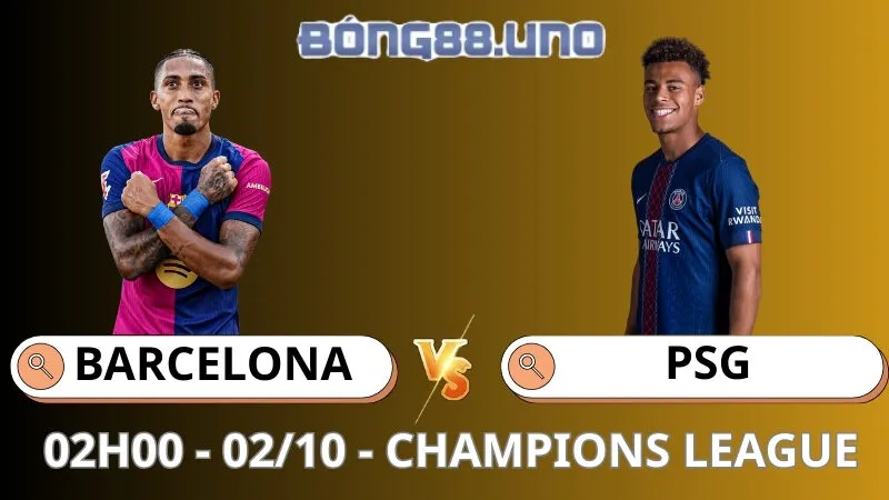 Soi Kèo Barcelona Vs PSG