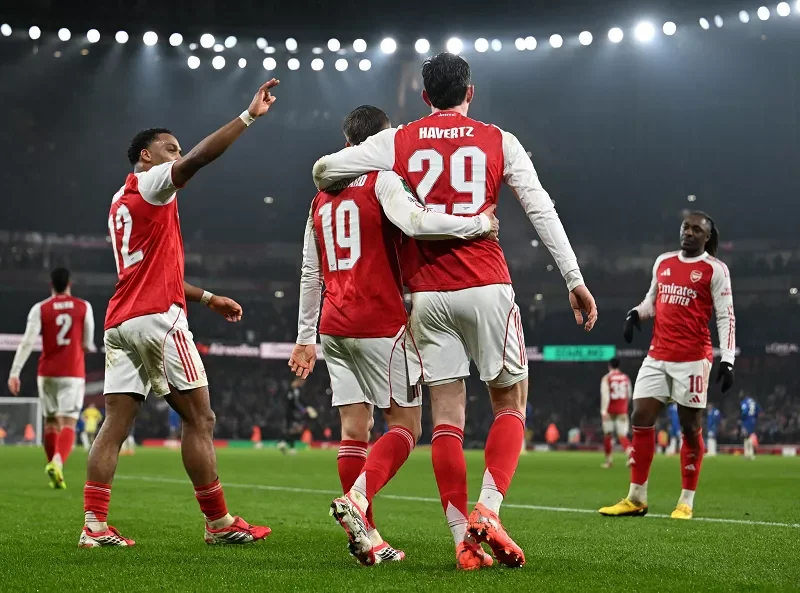 Thành tích của Brentford vs Arsenal chênh lệch lớn