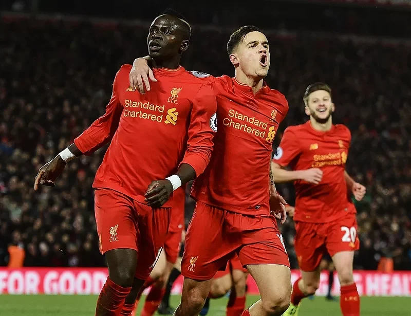 Khoảng cách trên BXH của Liverpool vs Tottenham đang rất xa